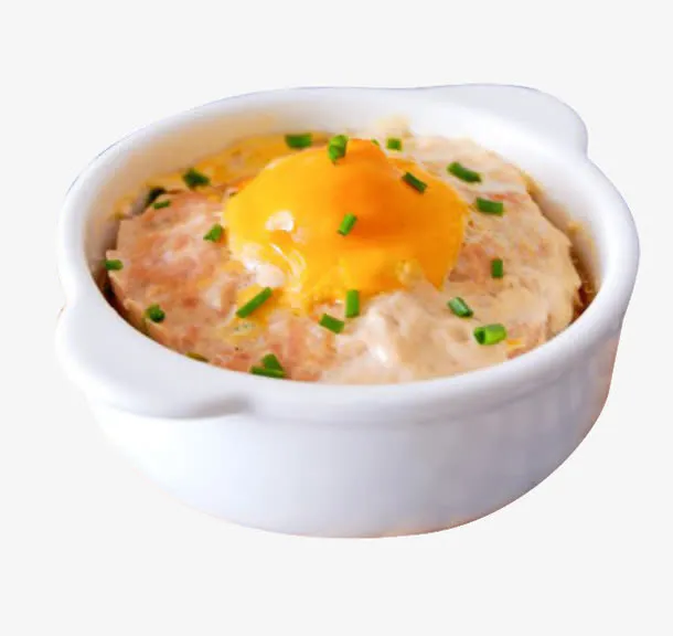 咸蛋蒸肉饼免抠