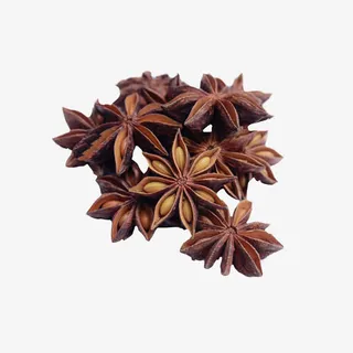 产品实物五香八角一堆免抠