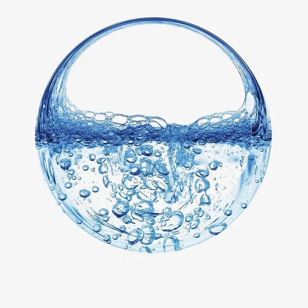 水晶球波纹免抠