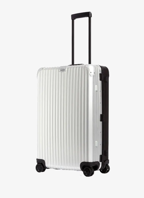 白色Rimowa拉杆箱产品图免抠