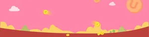 淘宝天猫扁平式banner背景