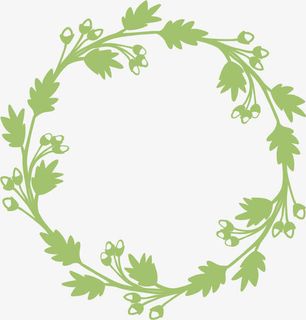 花环花边手绘边框免抠