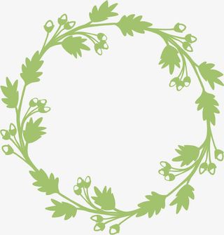 花环花边手绘边框免抠