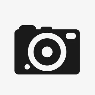 照相机黑色标签矢量图免抠图标元素