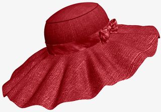 女神唯美帽子素材免抠免抠