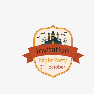 万圣节边框免抠