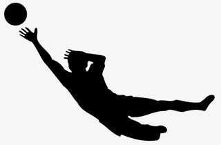 打排球的人物 矢量元素免抠