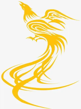 金色的凤凰免抠