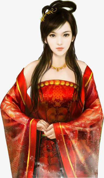 古代美女免抠