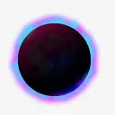黑洞日食明星太阳最喜欢的书签太免抠