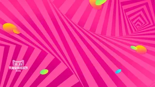 粉色天猫双十一狂欢条纹免抠