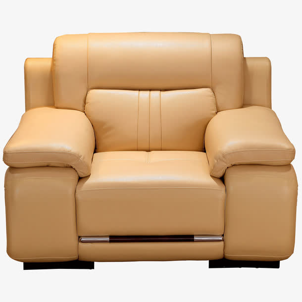 头层牛皮客厅组合大小户型少发免抠