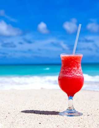 夏日冰饮海报背景高清