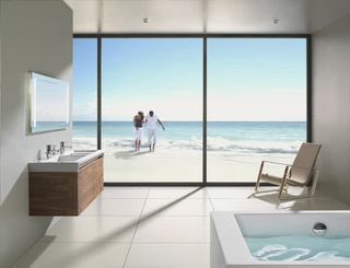 室内海边创意美景免抠