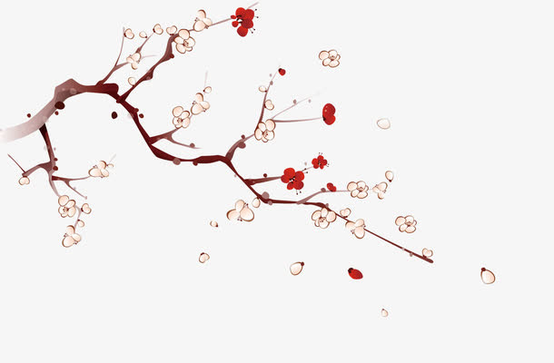 手绘树枝免抠
