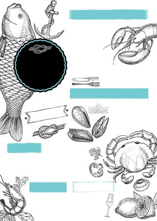 餐单价目表背景素材高清