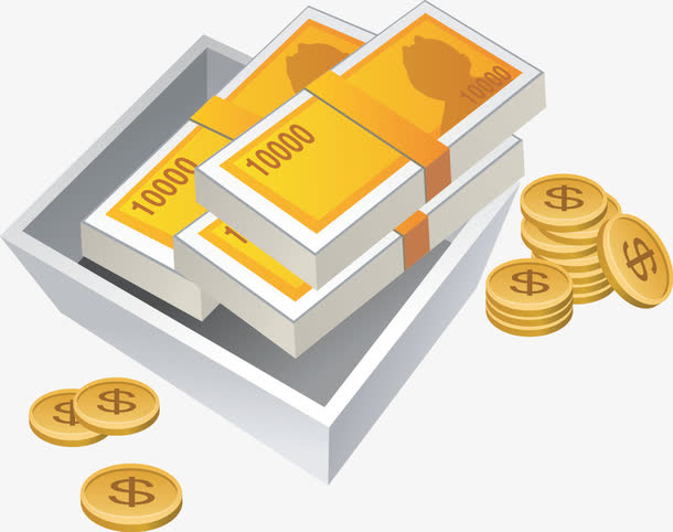 卡通金币免抠