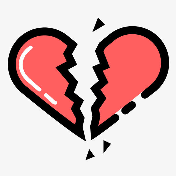心碎不喜欢PNG下载免抠