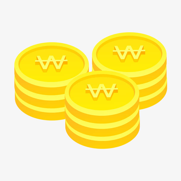 矢量金币免抠