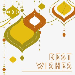 抽象圣诞挂饰贺卡矢量素材免抠