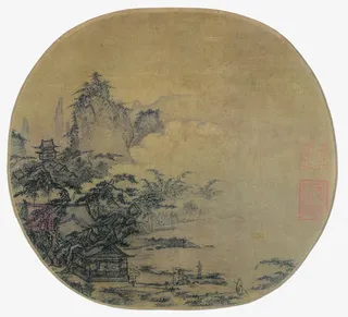 山水古典画免抠