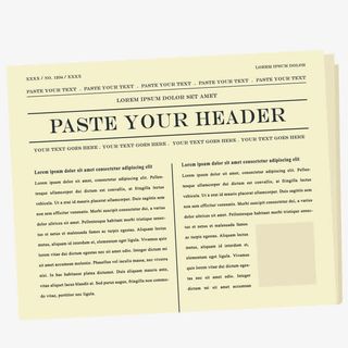 矢量阅读书刊古典纸张免抠