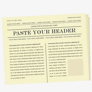 矢量阅读书刊古典纸张免抠