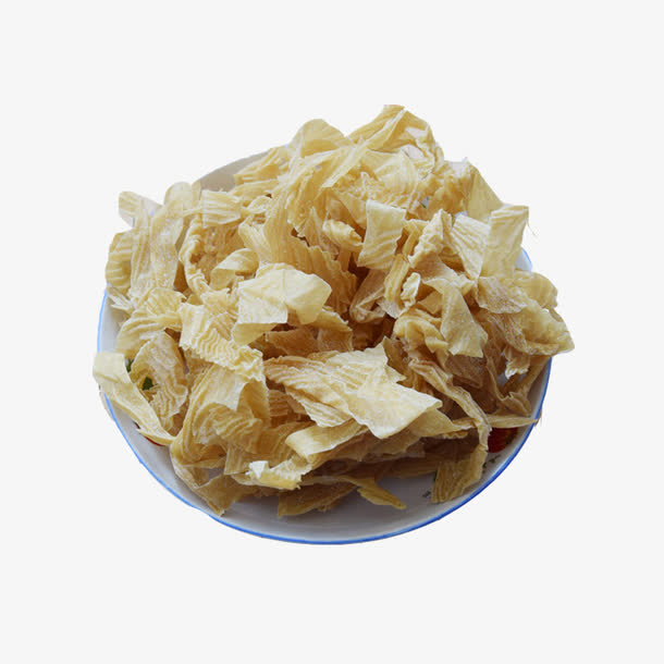 产品实物纯天然油豆皮免抠