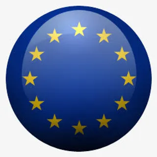 金欧盟旗帜免抠