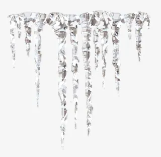 创意冰块树枝免抠