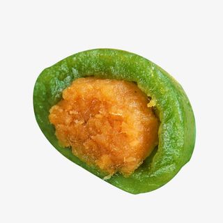 清明蛋黄馅青团艾糍免抠