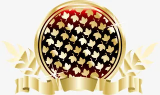 边框 底纹  线框 欧式风格 金属免抠