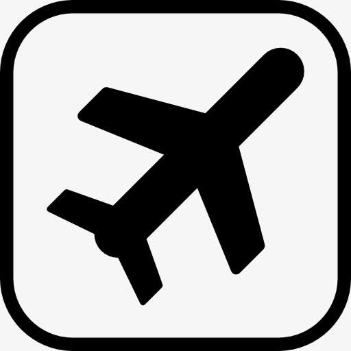 机场标志图标免抠图标元素
