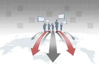 第一争先 企业文化海报背景素材高清