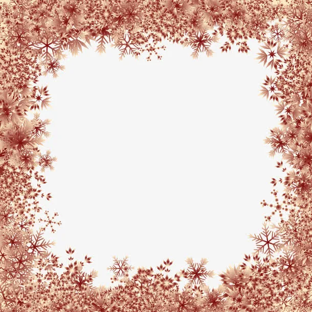矢量雪花背景
