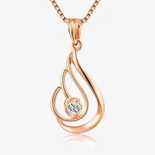 金色华丽吊坠PNG免抠