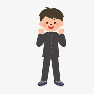 卡通素材人物剪影免抠