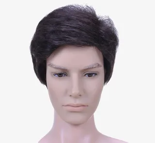 二八分假发发型免抠