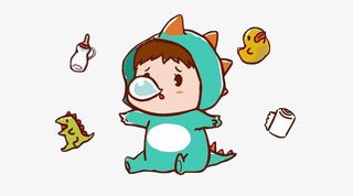 小孩感冒儿童生病吃药打针发烧咳免抠