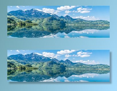 唯美雪山湖泊景色高清图片高清摄影风景背景