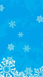 纹理蓝底雪花花瓣H5背景素材高清