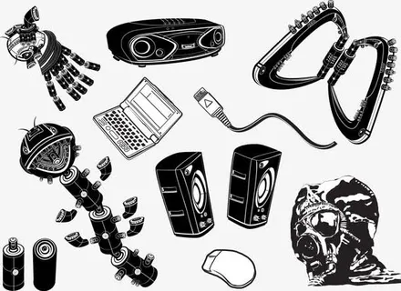 矢量图信息时代免抠