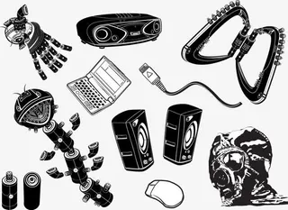 矢量图信息时代免抠