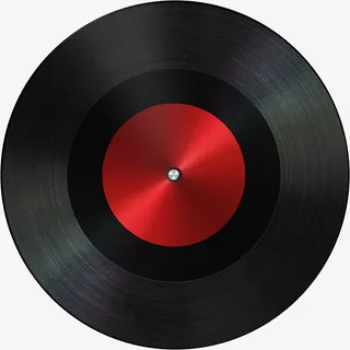 民国风样式唱片免抠