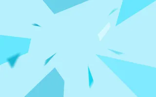 蓝底色蓝方块放射性免抠