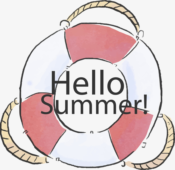 清新矢量手绘卡通夏日橘子设计插免抠