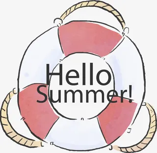 清新矢量手绘卡通夏日橘子设计插免抠