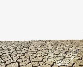 干涸的土地免抠