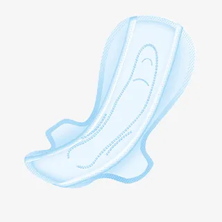 夜用卫生巾效果图01免抠