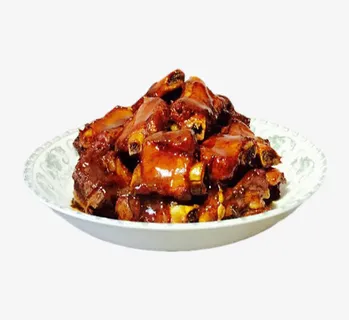 红烧猪排骨免抠